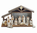 burton+BURTON He is Love Resin Nativity Set