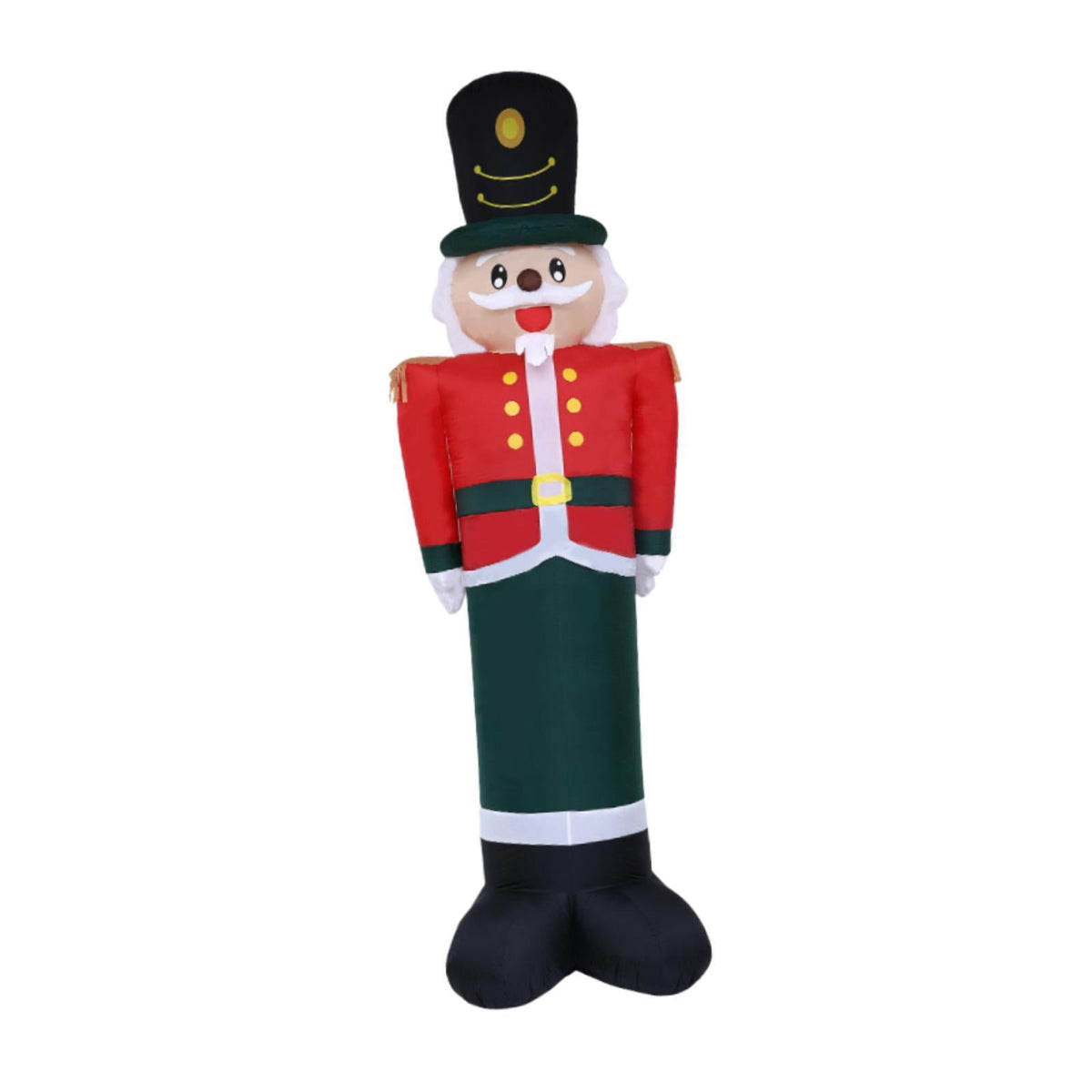 Lazsy 12ft Christmas Inflatable Nutcracker Soldier Christmas Nutcracker for Indoor