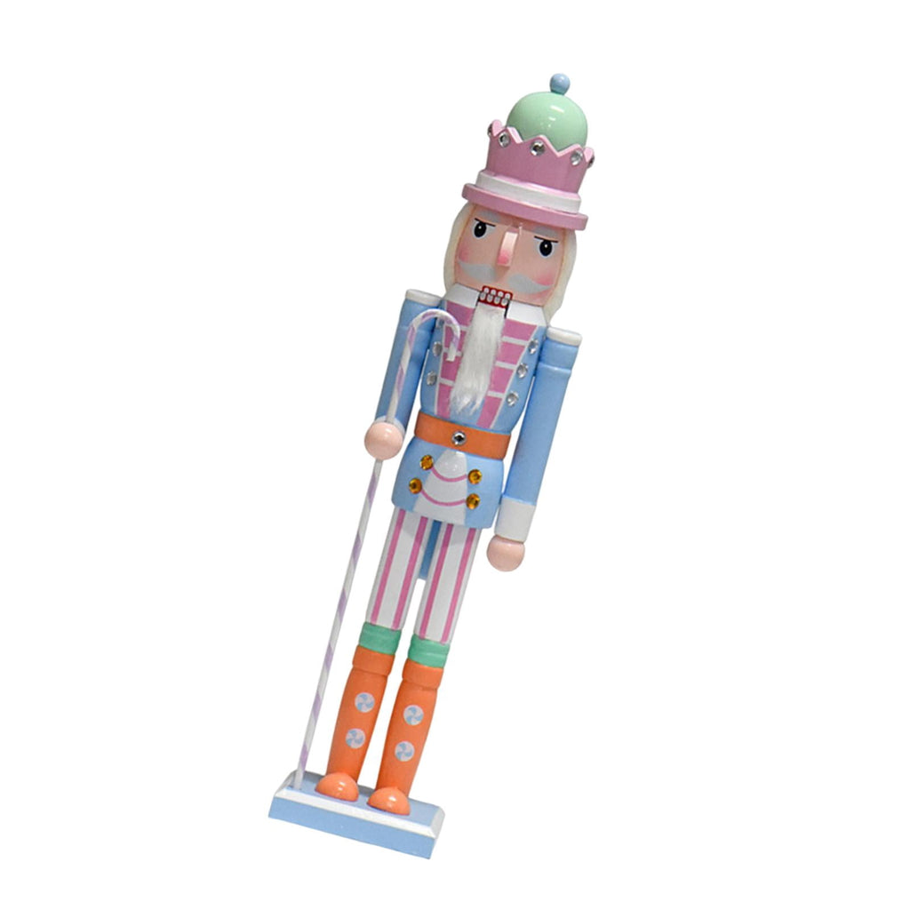 balikha Nutcracker Figurine, Wooden Decorative Object, Table Ornament, Christmas Figurine, Gift for Collectors, Living Room, Office, Bedroom, Christmas Atmosp Style A