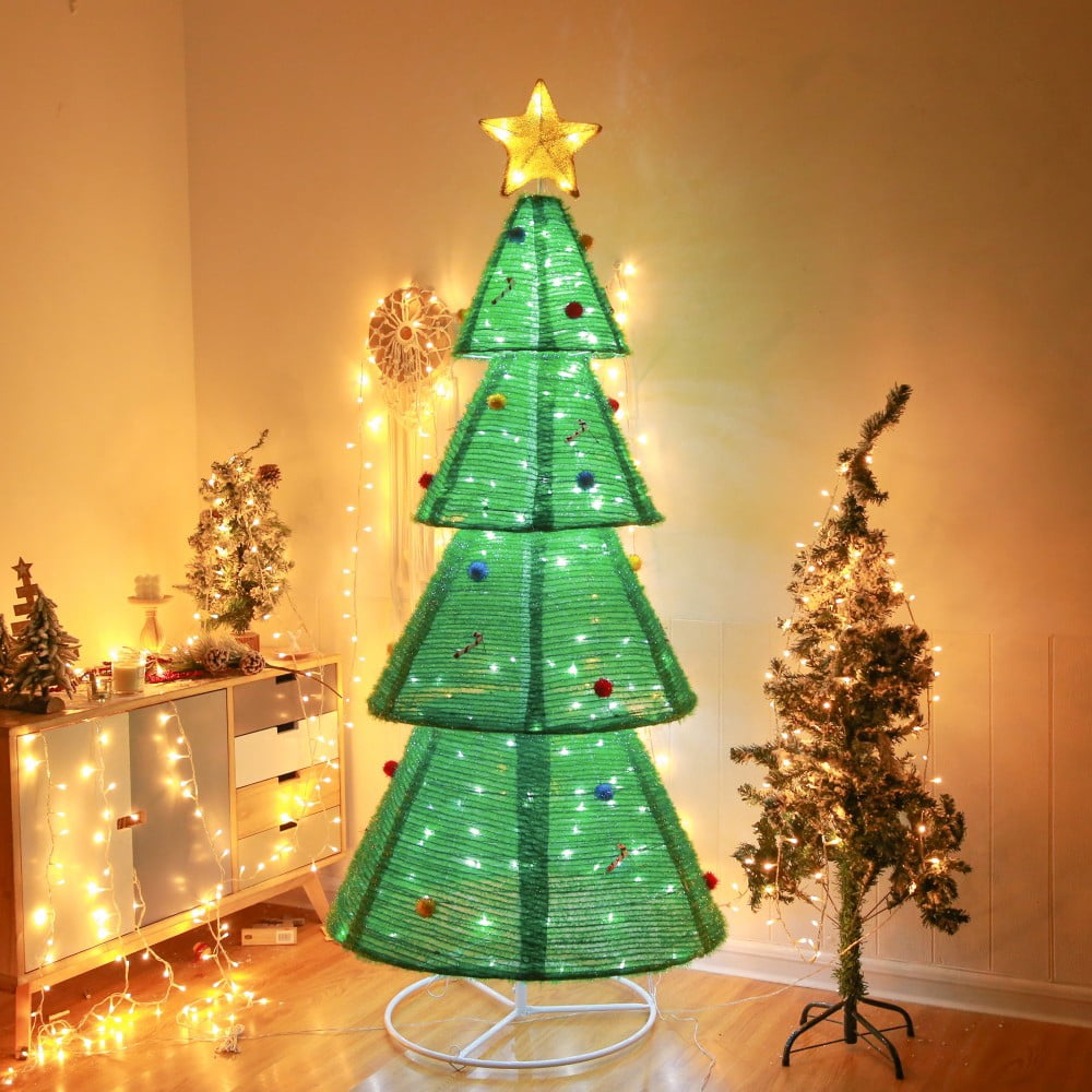 JOY Letter Sign Decoration - Lighted Home Scene Yard Sign Decor with Warm White Light - Indoor Outdoor Christmas Display for Lawn Garden - 47.2in Tall