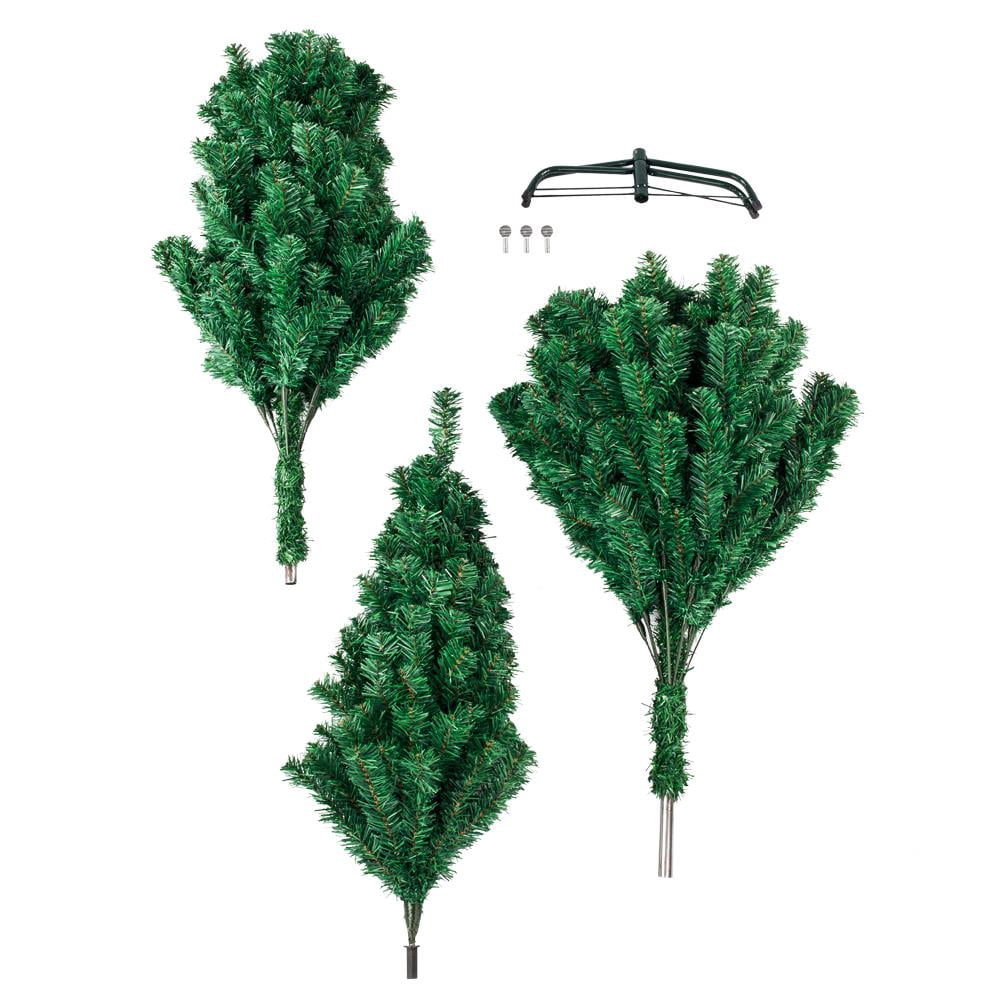 Ktaxon 5.5ft Artificial Full Christmas Tree with 850 Tips, Holiday Xmas Tree for Home Party Decoration, Includes Stand
