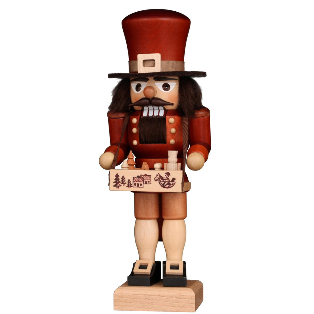 Alexander Taron 10.75” Christian Ulbricht Natural Toy Trader Christmas Nutcracker