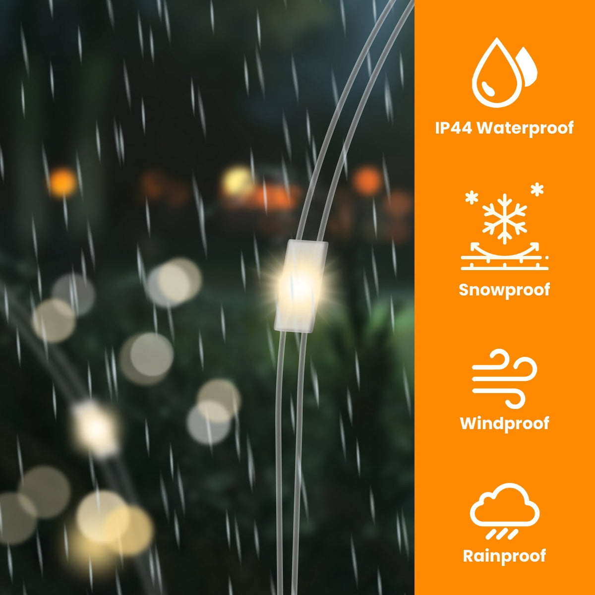TeqHome Solar Christmas Lights 192 LED 9.8x6.6Ft Christmas Net Lights IP44 Waterproof Christmas Decorations for Garden Patio Yard Xmas Party