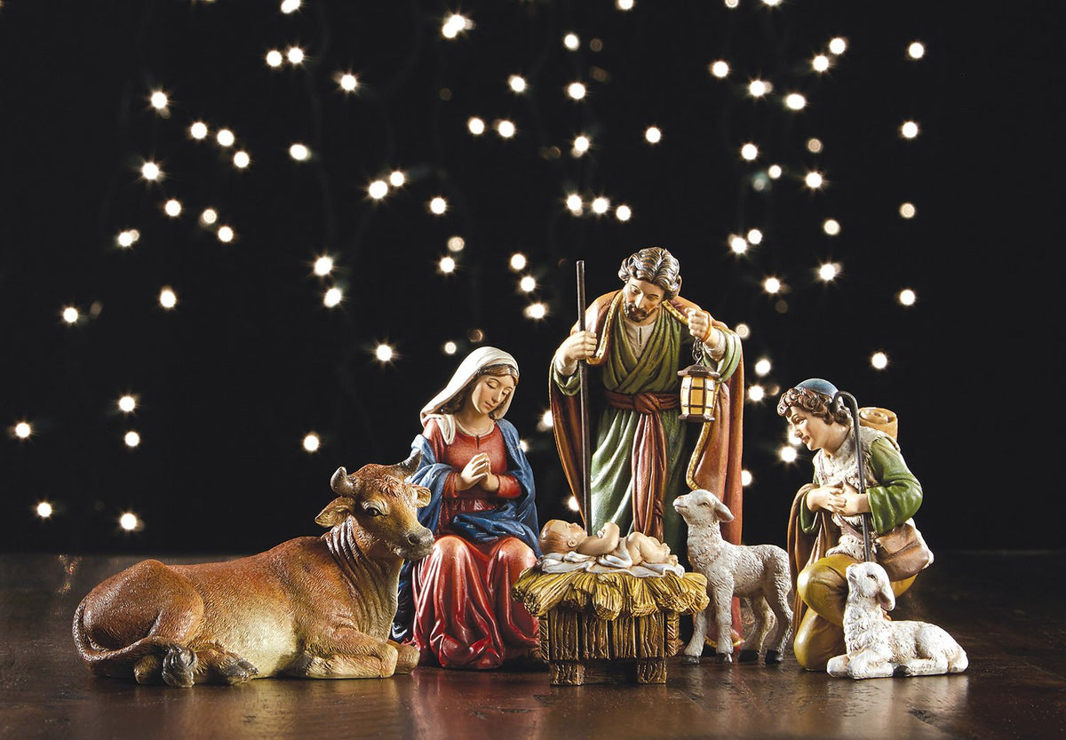 CB Catholic YC169 5 in. Adams Nativity Set