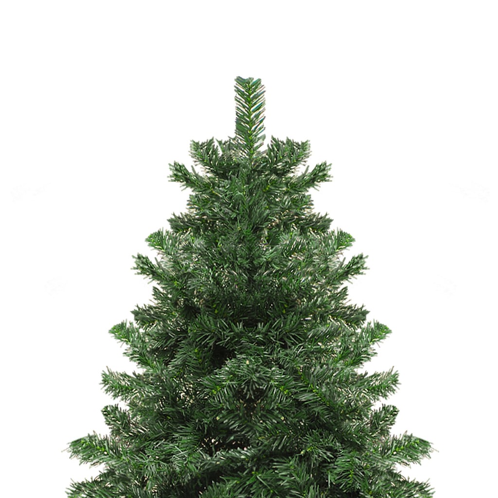 Dextrus 6ft Artificial Christmas Tree, Spruce Holiday Christmas Pine Tree with 880 Branch Tips & Metal Hinges, for Home, Office and Party Decor, Green