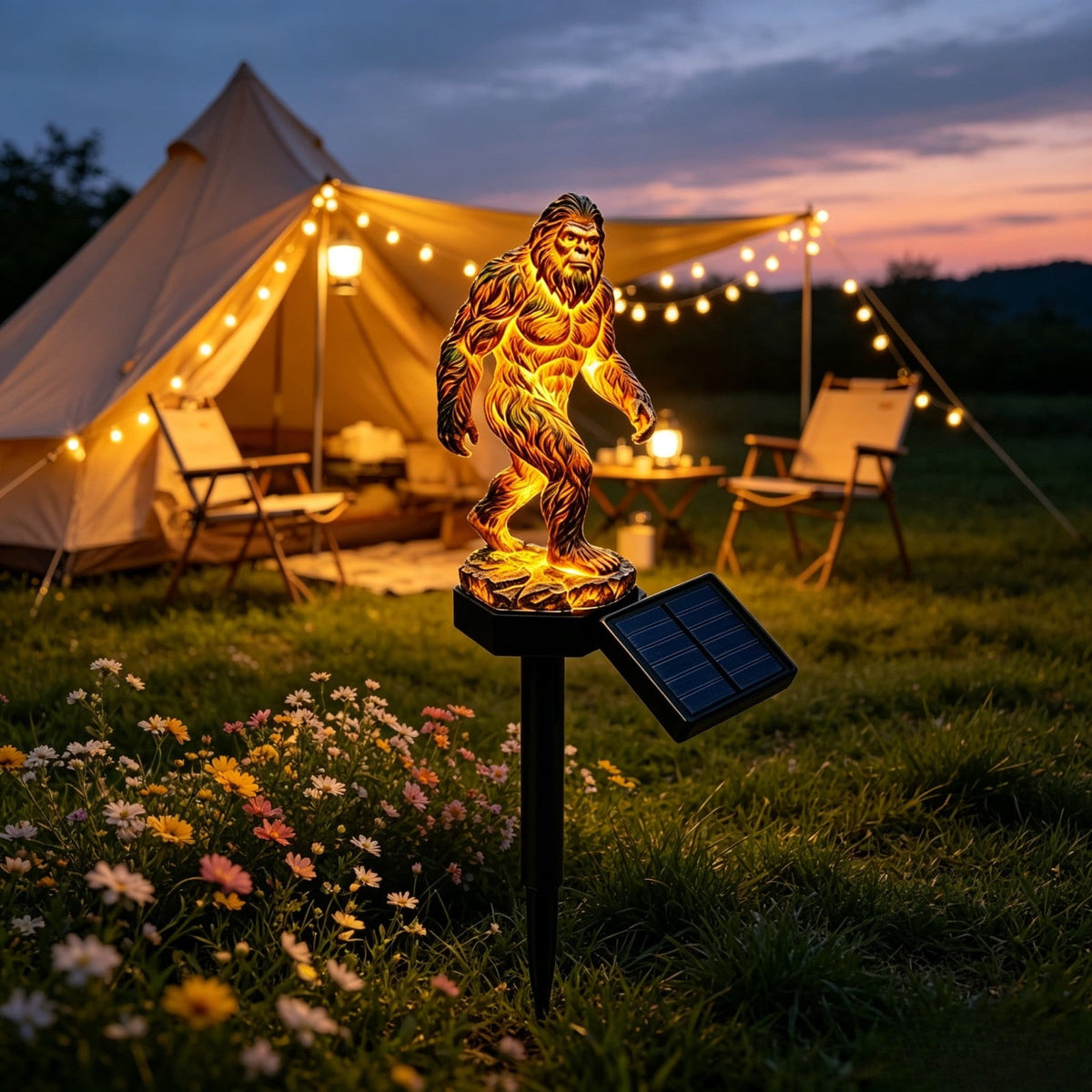 Clearance! Solar Garden Lights, 17 Inch Solar Dragon Stake Light Outdoor Waterproof, Mythical Dragon Statue with LED Glow for Patio Pathway, 1Pack