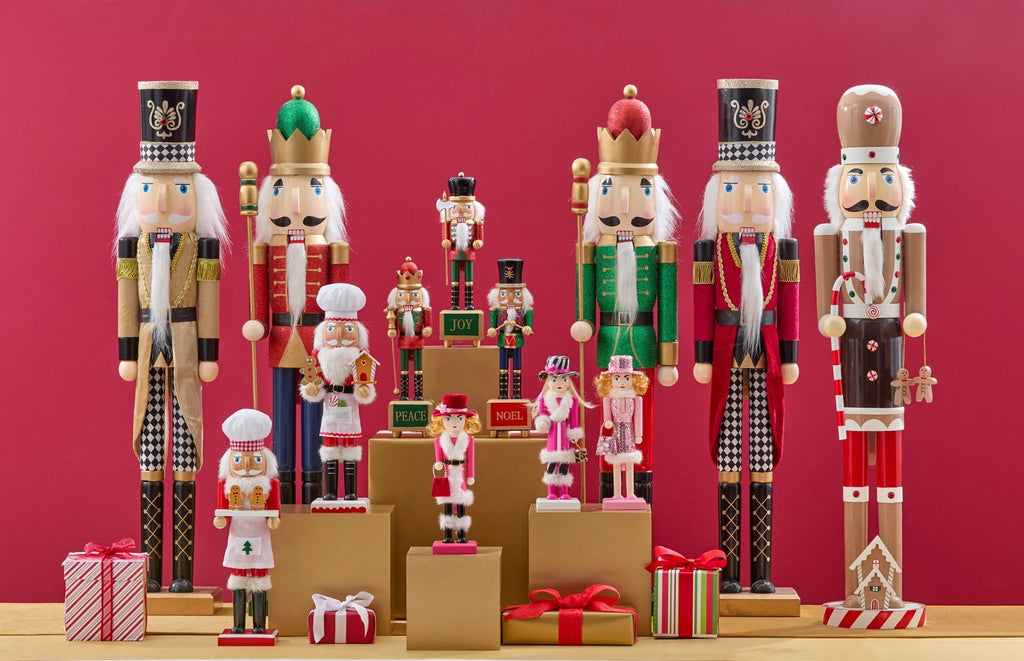 BrylaneHome 36" Wood Nutcracker