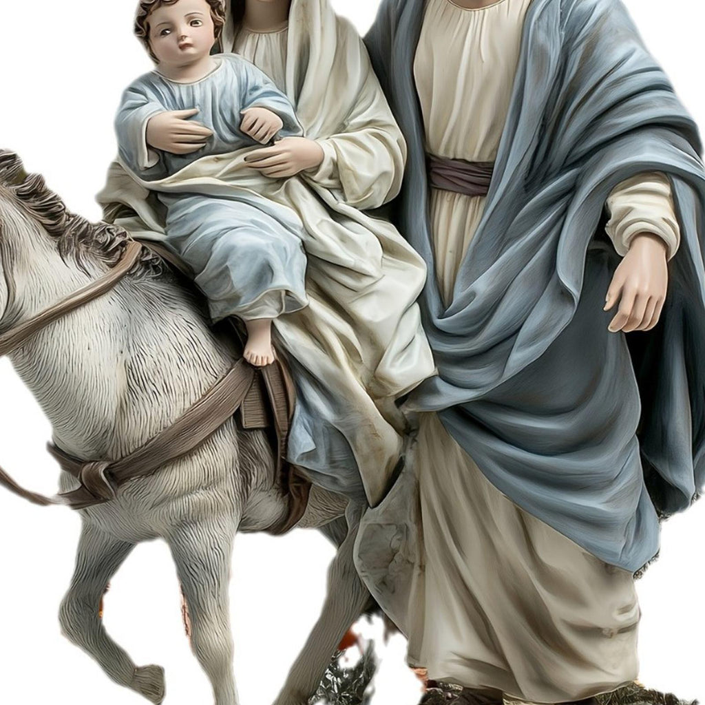yotijay Holy Family Nativity Scene Christmas Decoration Ornament Stakes Outside Backyard