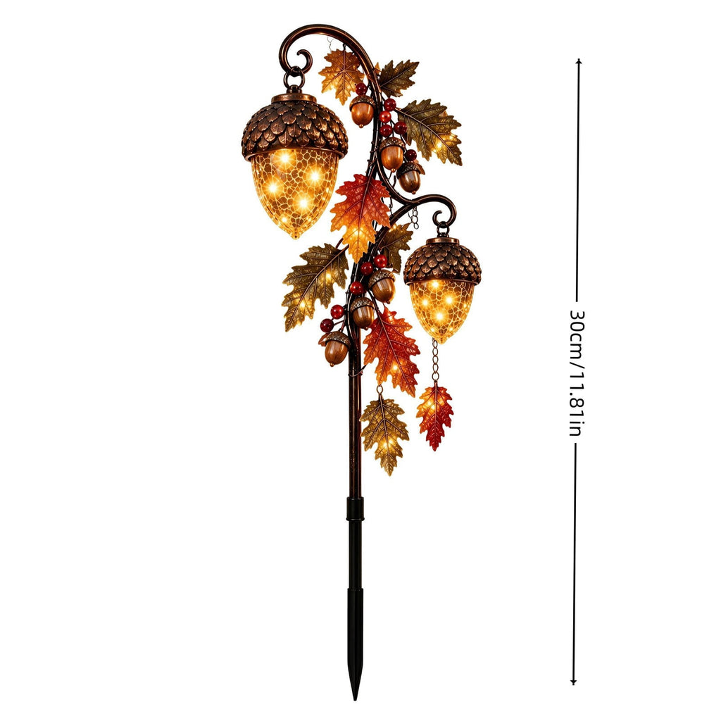 Luckky Santa’s Flying Sleigh Gift Cascade Solar Christmas Garden Light,Warm Golden Cascading LED Lights with Falling Gifts & Star,Solar Powered Outdoor Holiday Decor for Lawn,Pathway & Yard