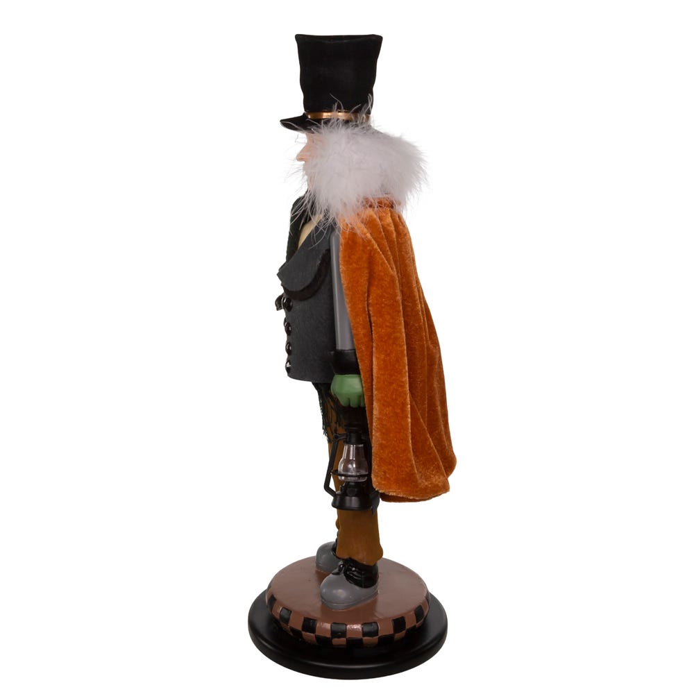 Kurt Adler Bob Cratchit and Tiny Tim Nutcracker Christmas Decoration, 17"