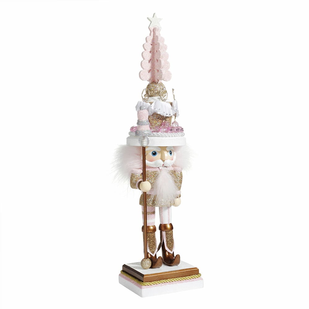KSA 20" Pink and Gold Ballet Christmas Nutcracker