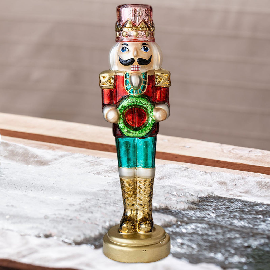 FVDPWYE Christmas Nutcracker Figurine Nutcracker Figures Desk Shelf Collectible Creative Large