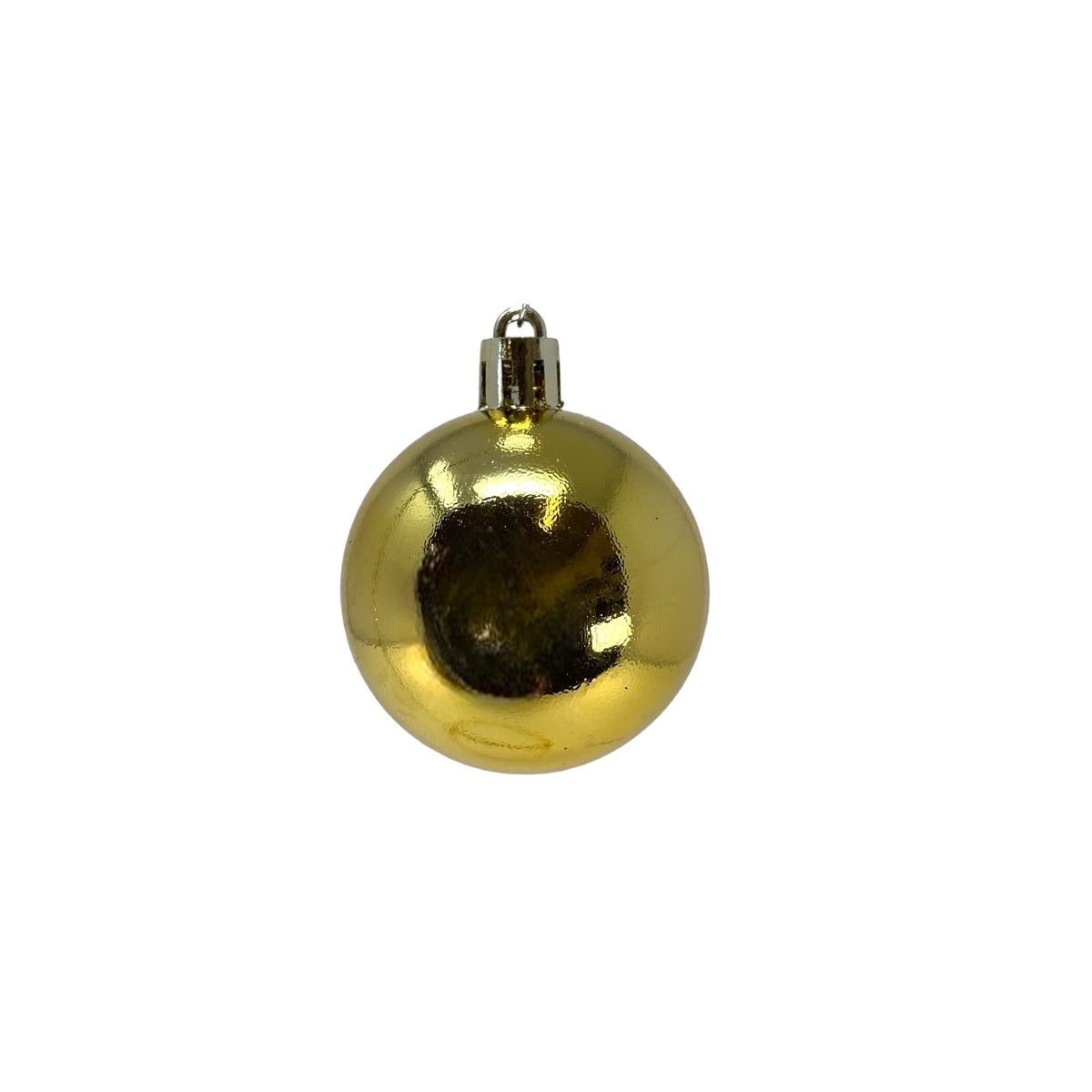 31 Piece Shiny and Matte Gold Christmas Ball and Cylinder Ornaments 5 Inch