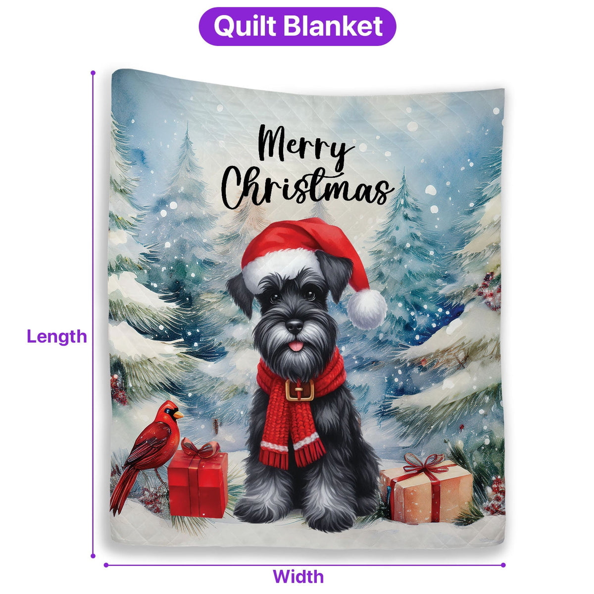 Merry Christmas French Bulldog Enjoys Woofmas Winter Xmas Holiday Quilt Bedding Set Dog Lover Gifts 1 Blanket Bed Cover 2 Pillowcases - 02022