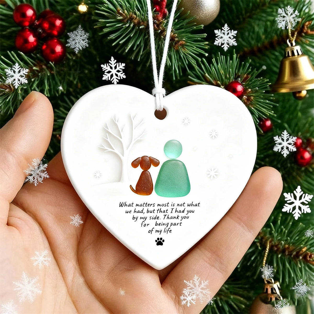 Lunxisen 1 Pcs Sea Glass Nativity: Jesus’ Birth Christmas Ornament,Coastal Inspired Sea Glass Nativity Ornament,Handmade Nativity Scene, with Shells and Starfish