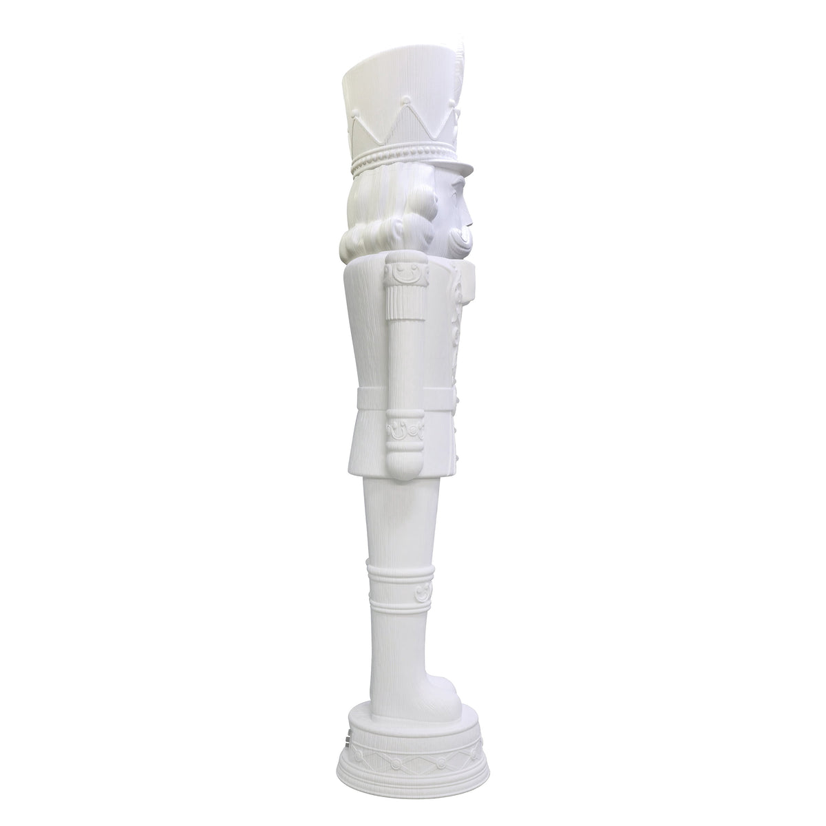 Giant Paint-it-Yourself Light-Up LED Nutcracker Christmas Decoration, White, 6.25', by Holiday Time