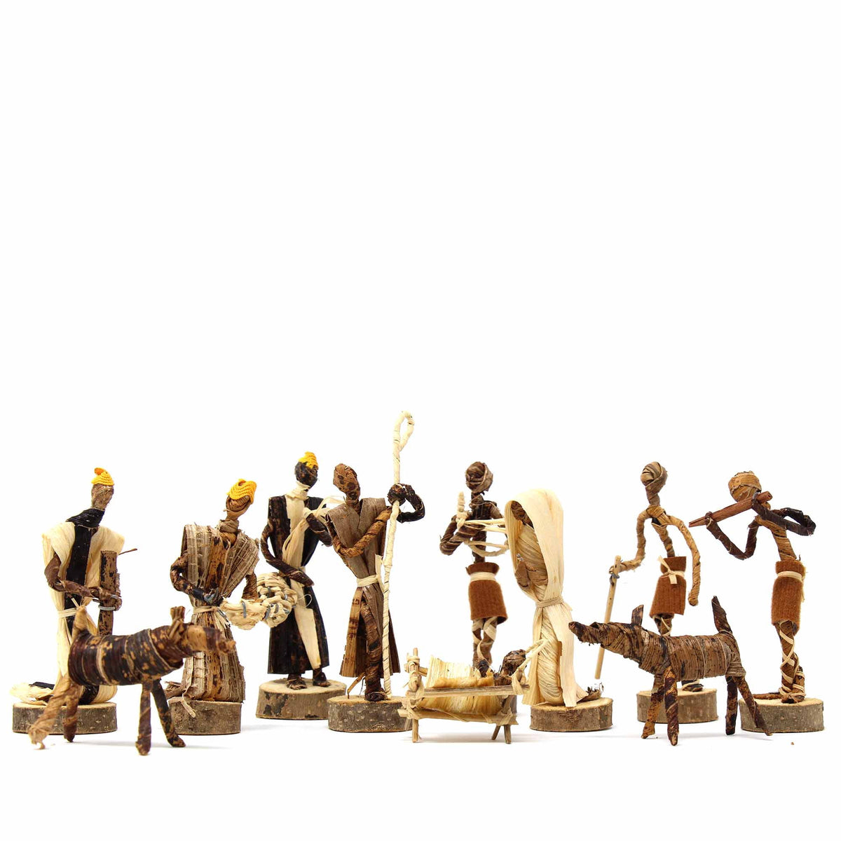 Banana Fiber Nativity Set Esther Kariuki