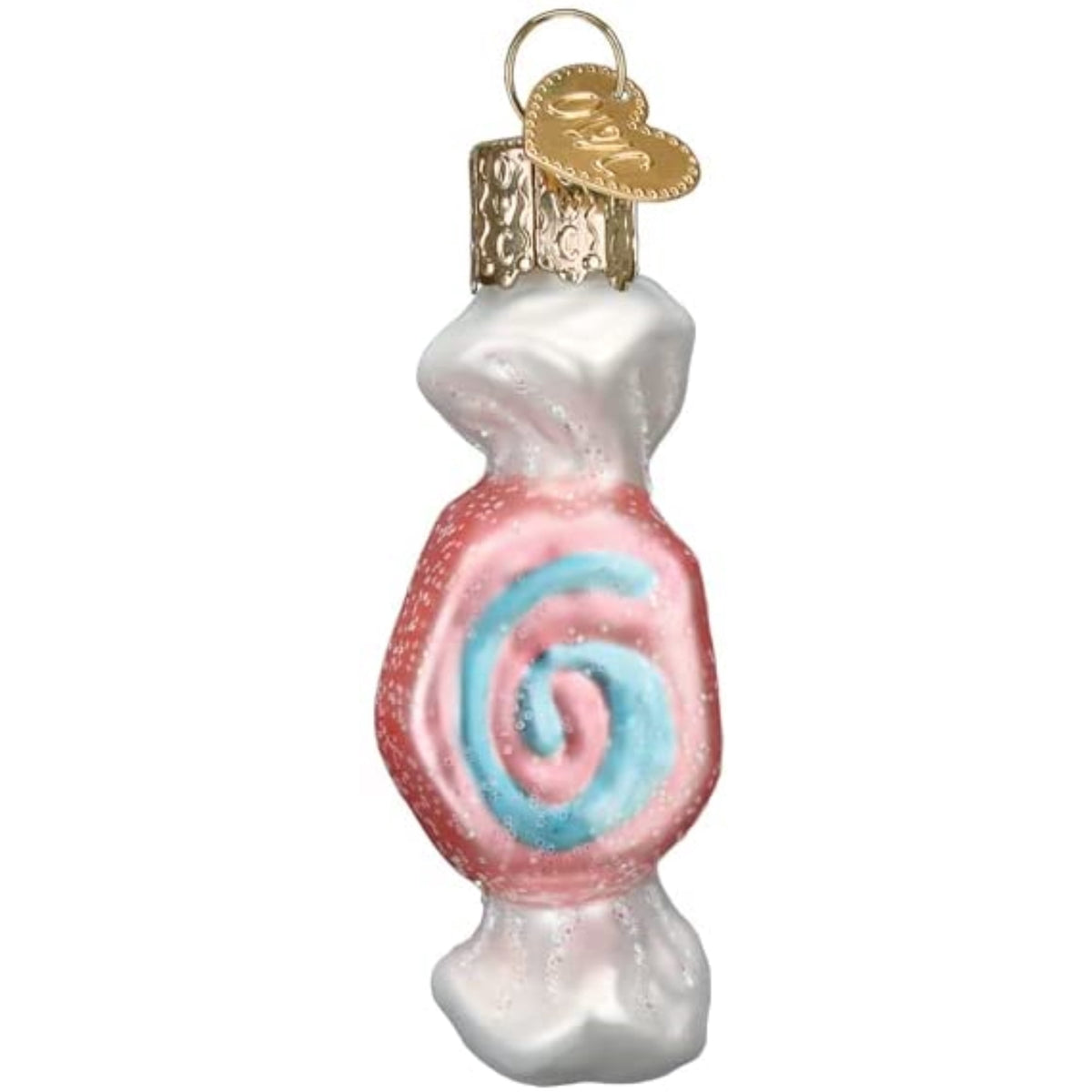 Old World Christmas Salt Water Taffy Set (3PC) Glass Blown Ornaments for Christmas Tree