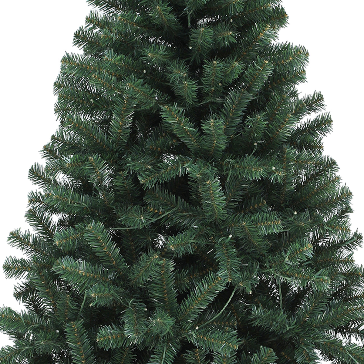 Uforic 6ft Pre-lit Hinged Spruce Artificial Christmas Tree with 1000 Branch Tips & 250 Lights, Remote Control, 11 Light Modes, Green