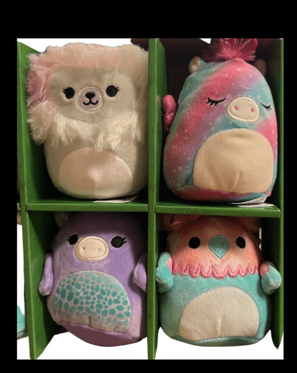 Squishmallows Christmas Ornaments 4-inch 8-Piece Mini Plush 2023