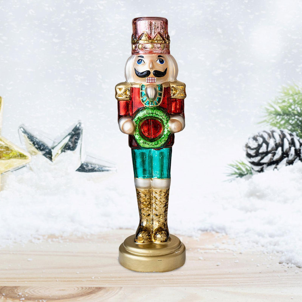 FVDPWYE Christmas Nutcracker Figurine Nutcracker Figures Desk Shelf Collectible Creative Large