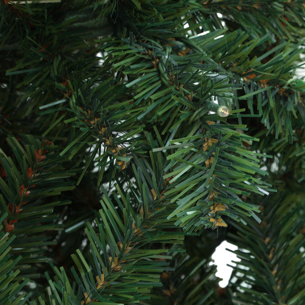 Uforic 6ft Pre-Lit Artificial Christmas Tree with 1000 Branch Tips&250 Warm Lights, Remote Control, Green