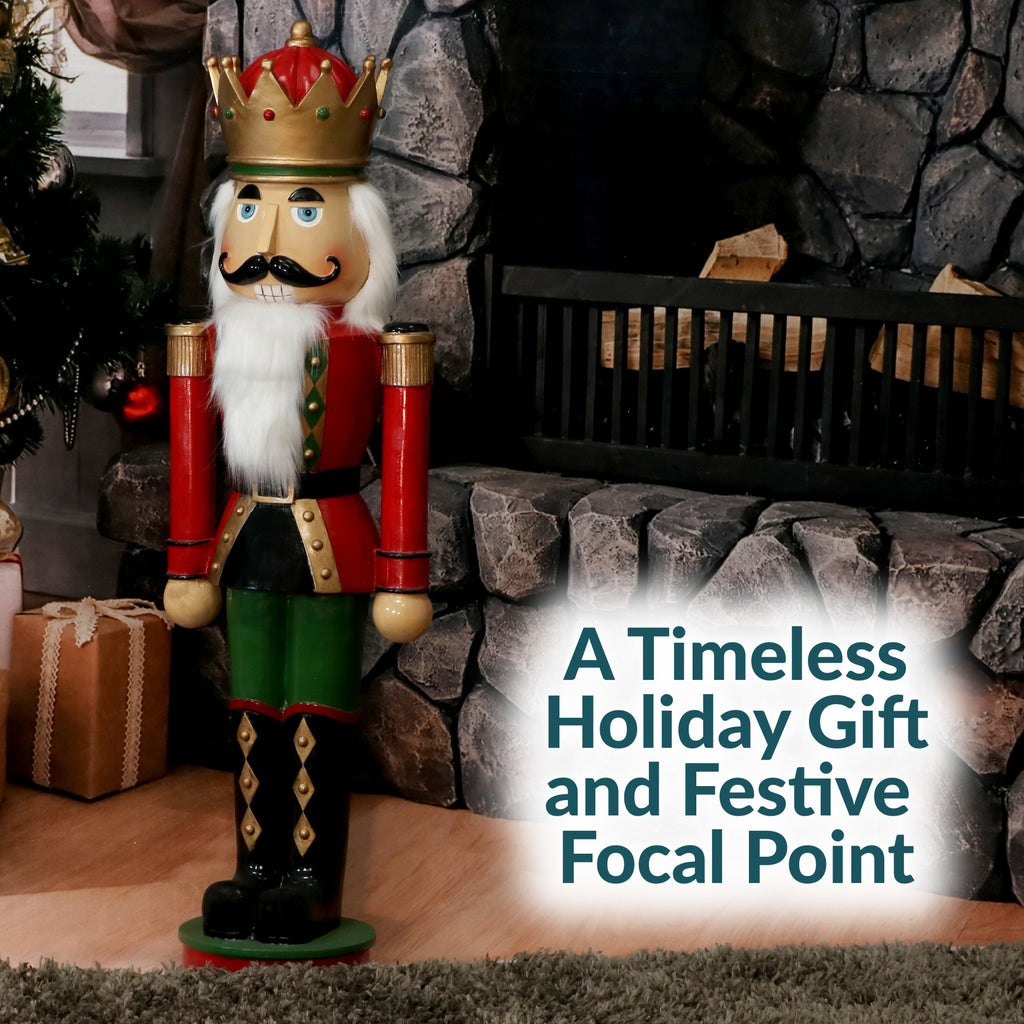 Sunnydaze Matthias the Nutcracker Prince Indoor/Outdoor Christmas Decor