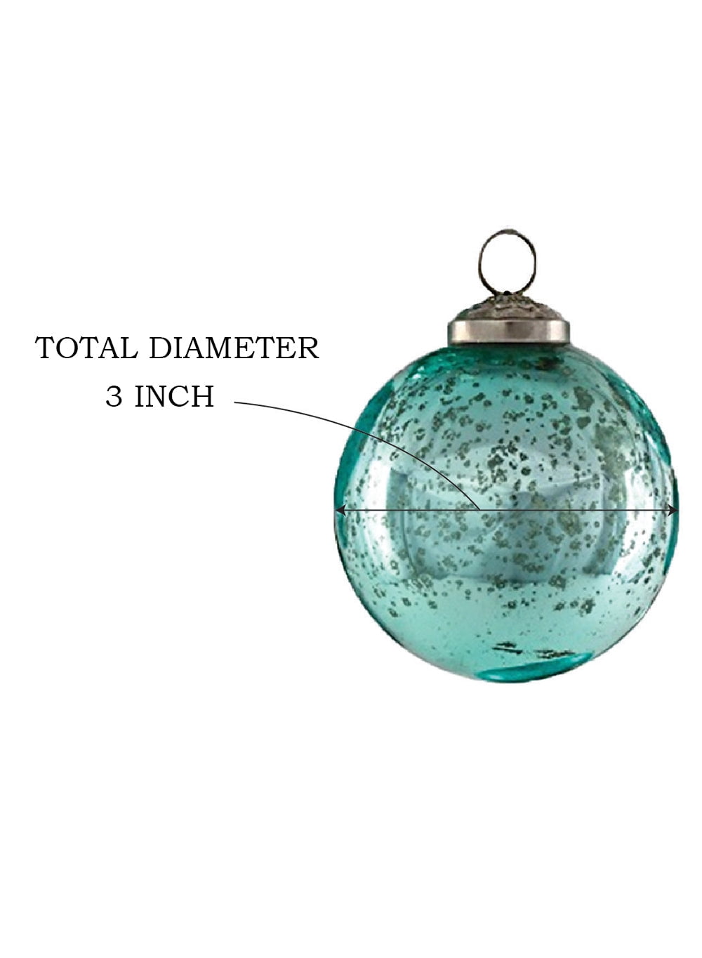 Serene Spaces Living Set of 9 Gold Glass Ball Ornaments for Christmas Tree, Holiday Decorations, Winter Wedding, Table Centerpiece