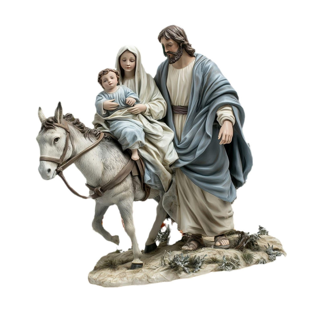 yotijay Holy Family Nativity Scene Christmas Decoration Ornament Stakes Outside Backyard